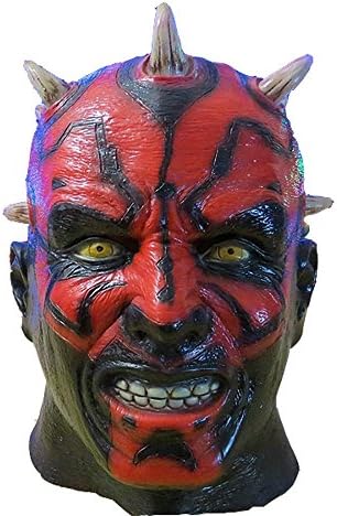 X-MERRY Darth Maul mask costume of party horror latex full head mask halloween mask