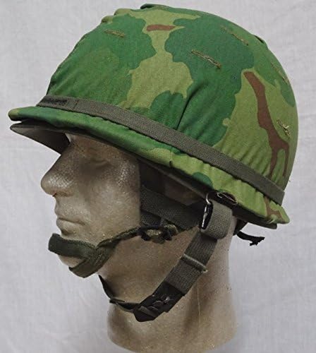 Moore Militaria Vietnam Era M-1C Airborne Helmet, Reenactor