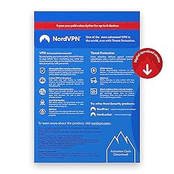 NordVPN Standard - 1-Year VPN & Cybersecurity