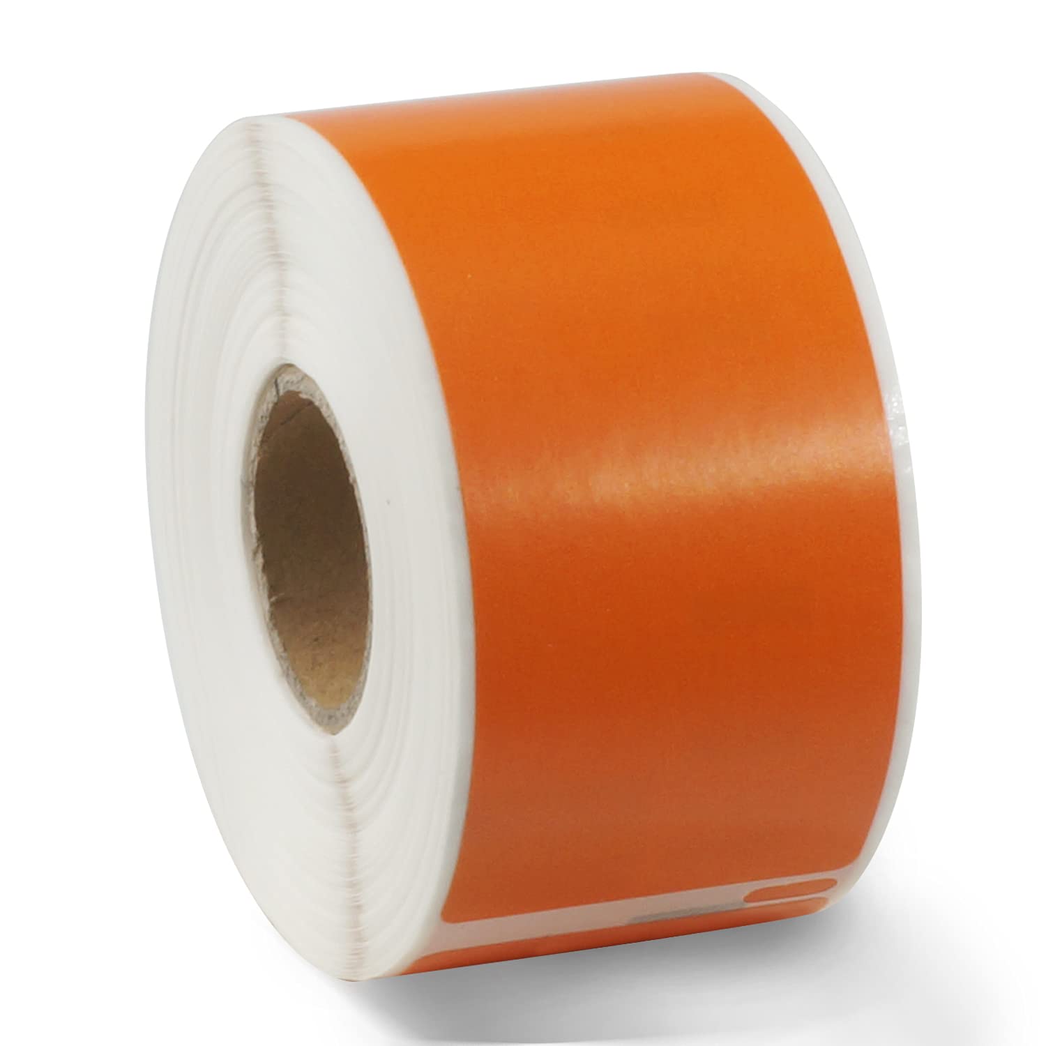 BETCKEY - 1 Roll Orange Large Address Labels Compatible with DYMO 99012(S0722400), 36mm x 89mm, 260 Colored Labels Compatible with DYMO LabelWriter 450, 4XL, NOT Fit 550 or 5XL