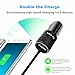 iPhone Car Charger, Sngg 24W/4.8A USB Car Charger with Coiled Lightning Cable for iPhone 7 Plus 6 6S Plus 5S 5 5C SE,iPad and More,with Extra USB Port