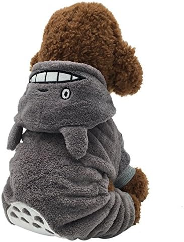Pet Change Totoro Apparel Pet Autumn Winter Cartoon Coat Clothes Jumpsuit Funny Party Cosplay (XL)