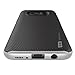 Samsung Galaxy S8+ Case, Ubittek Flexible Inner Protection and Reinforced Hard Bumper Frame Case for Samsung Galaxy S8 Plus - 2017 (Black/Silver)