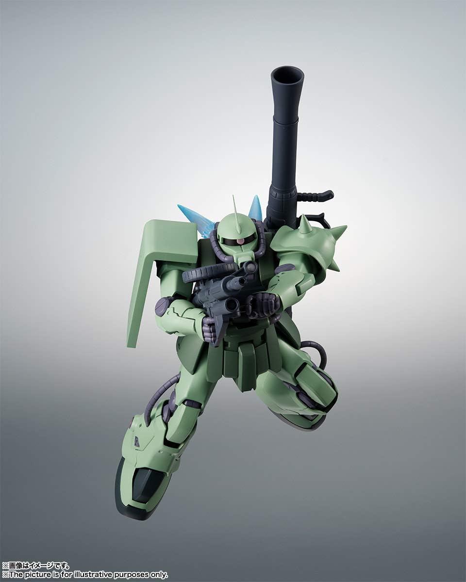 Amazon Com Tamashi Nations Mobile Suit Gundam 0083 Stardust Memory Ms 06f 2zaku Ii F 2 Type Version A N I M E Bandai Tamashii Nations Robotspirits Toys Games