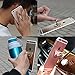 Universal Cell phone holder,Sunvy New Design Luxury Full Diamond Lovely Cat Shape Ring Grip Stand Car Mounts for Iphone, Ipad, Samsung HTC Nokia Smartphones Great Gift (Rose gold)