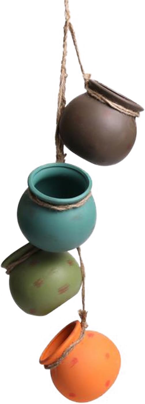 Emorias 1Pcs Ceramic Flower Pot Outdoor Indoor Plant Pot Flower Containers Garden Decoration Planter Bucket