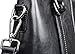 Heshe Womens Tote Purse Top Handle Bags Work Bag Satchel Cross-body Bag (Black-new)