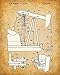 Original Oil Rig Patent Art Prints - Set of Four Photos (8x10) Unframed - Makes a Great Gift Under $20 for People in the Petroleum Business