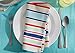 DII Cotton Napkin Set Machine Washable Everyday Basic, 20x20, Basic Stripe, 4 Count
