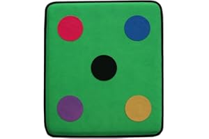 FONHER Five Bulls-Eye Fencing Target Fencing Auxiliary Training Equipment Fiber Material Shockproof Suitable for Fencing Gym Training and self-Training