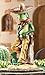 Collections Etc Colorful Frog Bandito Hand-Painted Garden Sculpture - Decorative Outdoor Accent, Green