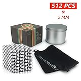 Lamdico Fidget Cube 512 Pcs,Desk Cube for Stress Relief & Creative Inspiration Include Splitter Card and Storage Bag