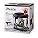 Aqueon LED Minibow Aquarium Starter Kit with LED Lighting, 1 Gallon, Black