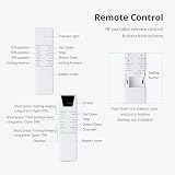 BENEXMART Rechargeable WiFi Smart Roller Shade Motor Built-in Battery Alexa view 8
