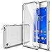 Ringke Fusion Compatible with Xperia Z3 Case Free HD Film, Dust & Drop ProtectionClear Shock Absorption Bumper Premium Hard Case (Not for Z3+/Z3 Compact/Z3 Dual/Z3v/Z3 Tablet)
