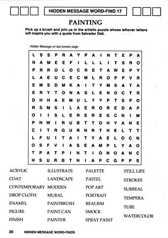 Hidden Message Word Finds Puzzle Book Word Search Volume 92 By Kappa Books Publishers Amazon Ae