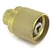 Rego 7141F Quick Disconnect Service Check Valve Connector, 1-1/4" ACME Female Inlet x 1/4" NPT Female Outlet primary