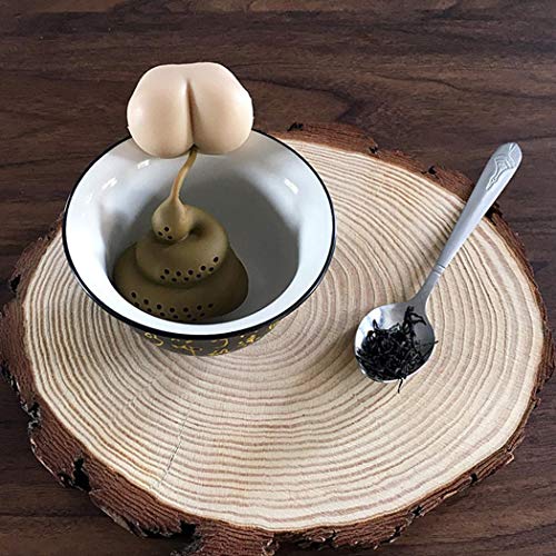 Rabate Creative Small Butt and Shit Shape Tea Leak Kitchen Tool Tea Ball Strainers
