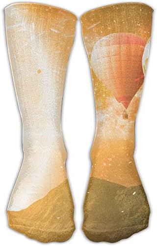 LKZD Sun Ballon Fashion Crew Socks Funny Casual Short Stockings One Size