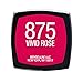 Maybelline New York Color Sensational Pink Lipstick, Satin Lipstick, Vivid Rose, 0.15 Ounce, Pack of 1