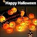 KAILEDI. Halloween String Lights, LED Pumpkin Lights, Holiday Lights for Outdoor Decor,2 Modes Steady/Flickering Lights(20 One Pumpkin Lights, 9.8 feet) (Orange)