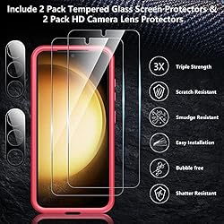 SPIDERCASE Designed for Galaxy S23 Case, [10 FT