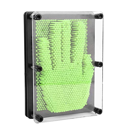 3D Pin Art Board, creative 3D sculpture desk toy for adults and kids, decorative stress relief gift for home office use