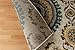 New Modern Floor Rugs for Living Room Large Area Rugs Blue Gray Cream Modern Flowers 8x11 Abstract Carpet with Circles Diamond Shape 8x10 Area Rugs Clearance, 8x11 Rug