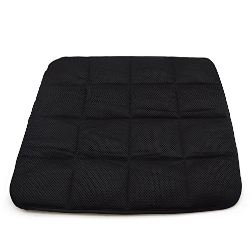 Seat Cushion Mat,CarBoss Universal Natural Bamboo Charcoal Breathable Mesh  Seat Cushion Backside Skidproof Four Season Use Car Chair Cushion Cover