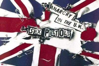 The Sex Pistols British Union Jack Flag Punk Rock Paper Poster Measures 36 x 24 inches (91.5 x 61 cm)