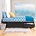 Prepac Mate's Twin XL 3-Drawer Minimalist Platform Storage Bed, Contemporary Twin XL Bed with Drawers 81.5