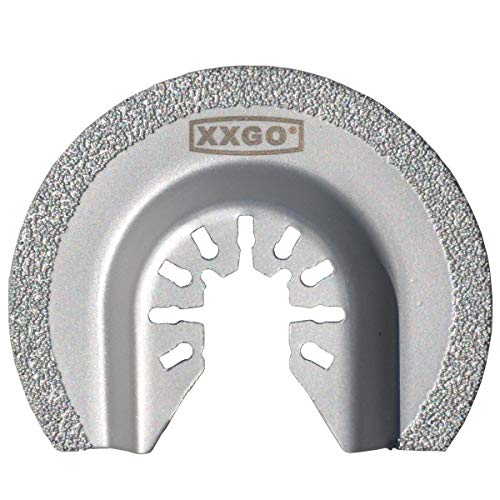XXGO 4 Pcs Oscillating Multi Tool Diamond Blades for Grit Grout Removal XG4004D - Thumbnail 2