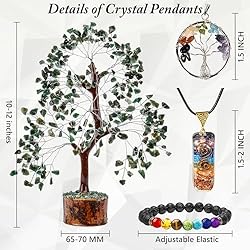 Crystal Tree of Life Green Aventurine Healing