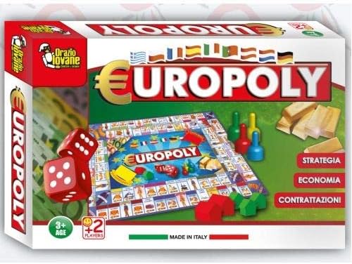 Idee Regalo Natale Giochi.Natale Europoly Giochi Iovane Idea Regalo Amazon It Casa E Cucina