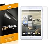 [3-Pack] Supershieldz- High Definition Clear Screen Protector For Acer Iconia A1-830 + Lifetime Replacements Warranty [3-PACK] - Retail Packaging