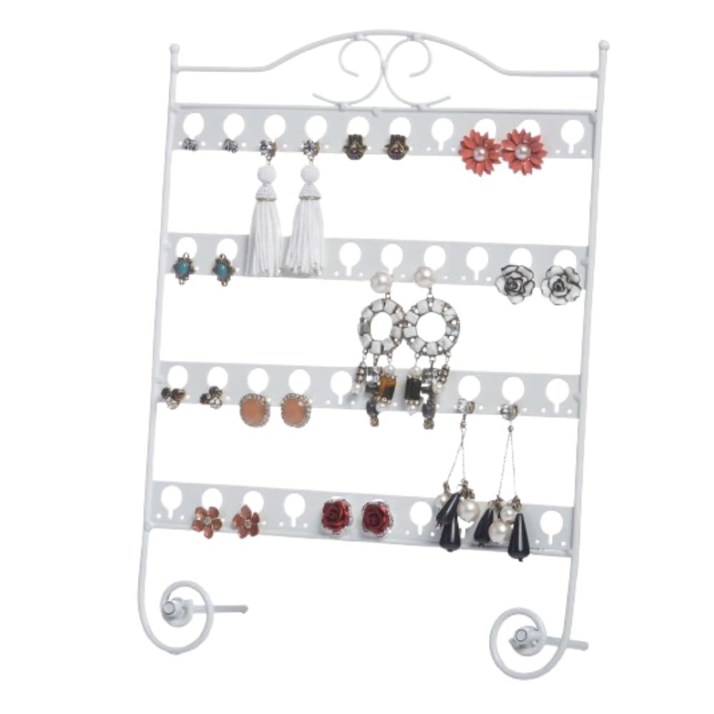 Mango Steam Tabletop Jewellery Holder & Organiser (Original, White)