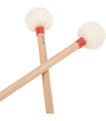 Amazon.com: PLAY WOOD PRO-1002 Playwood Timpani Mallet, Shoichi