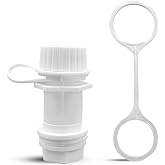 Saioagi Threaded Drain Plug Replacement for Igloo Cooler, with Igloo 50-165 Qt Coolers,OEM Fitment Drain Plug Kit