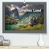 Uraltes Land (Premium-Kalender 2020 DIN A2 quer): Fantasy - Landschaften (Monatskalender, 14 Seiten by