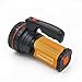 Anlook Super Bright Rechargeable LED Searchlight Tactical Flashlight Spotlight Handheld electric torch Including Battery Wall Charger USB output power supply (Golden)