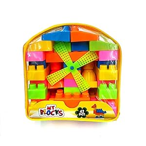 Smart Picks Amazing Building Block for Kids ,42 Pcs Bag Packing (Multicolour)