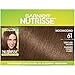 Garnier Nutrisse Nourishing Hair Color Creme, 61 Light Ash Brown (Mochaccino) (Packaging May Vary)