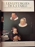 Image de Les liturgies de la table: Une histoire culturelle du manger et du boire (French Edition)