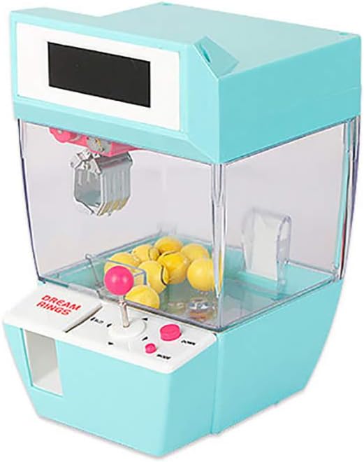 Forart Mini Claw Machine, Creative Alarm Clock Arcade Electronic Crane