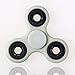 LetsFunny Shine Fidget Tri-Spinner EDC Toy SP-CP-KB-WP Boredom Spins high speed Non-3D Relieve Stress anxiety useful for ADHD ,ADD ,Autism (Shine Gray)