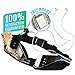 Running Belt for Phone: iPhone & Samsung Galaxy Waterproof Adjustable Fanny Pack Money Belt Wallet. Reflective Running Waist Pack with Expandable Hands-Free Workout & Fitness Pockets. Bonus Money Clip