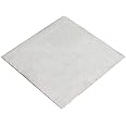 LTKJ 1mm Thick Grade 5 Titanium Alloy Metal Sheet Plate Silver 100 x 100 mm for Metalwoking Craft