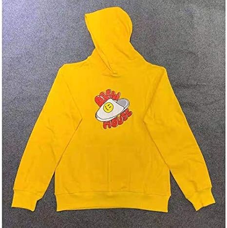 yellow drew hoodie