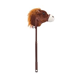 Linzy Plush 36'' Riding Stick, Adjustable