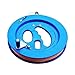 Hengda Kite Professional Outdoor Kite Line Winder Winding Reel Grip Wheel with flying Line String Flying Tools With Lock-Blue